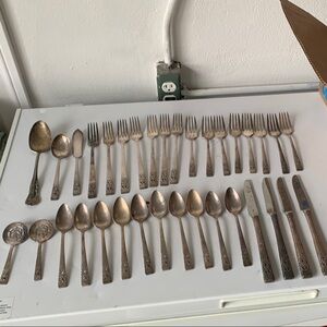 Vintage Silverware Set